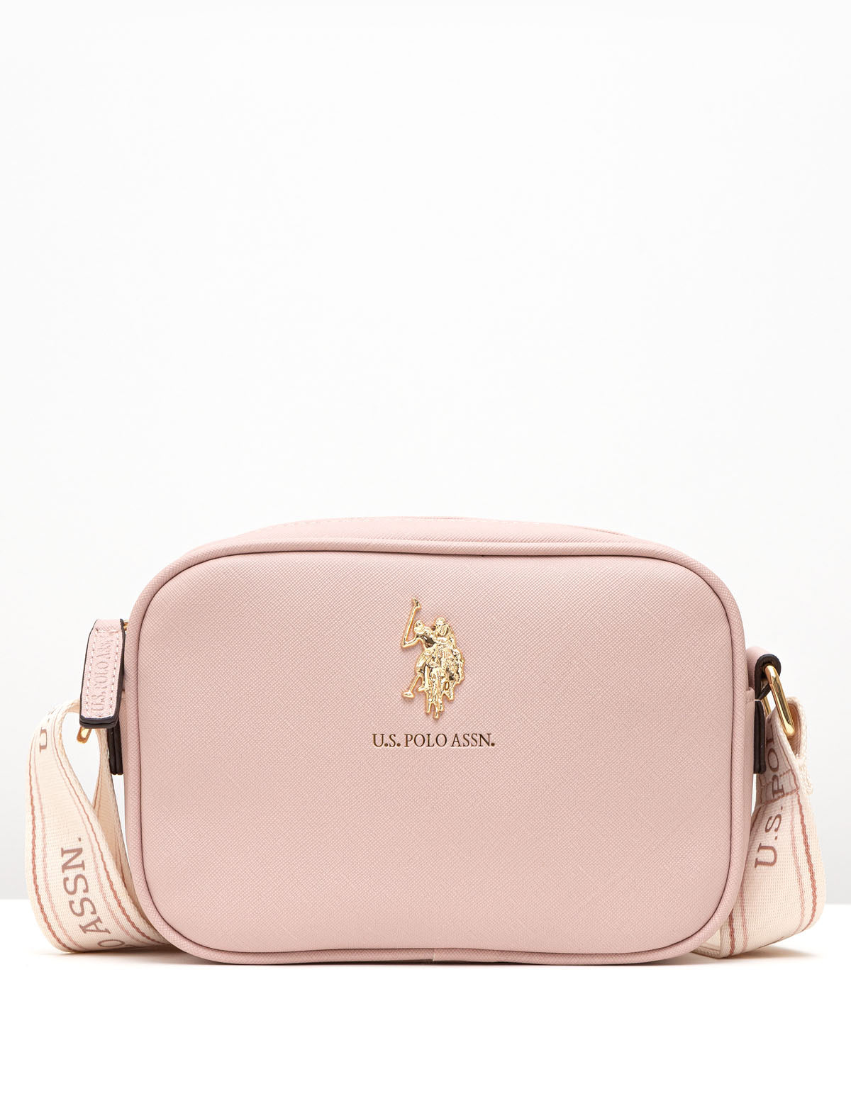 Ralph Lauren Polo Id Satin Mini Shoulder Bag in Pink | Lyst